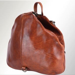 Spaghetti Western Leather Back Pack Bag